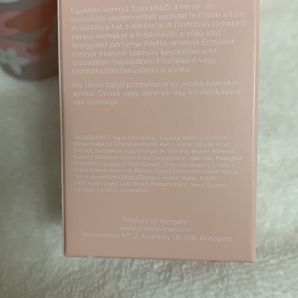 OMOROVICZA Queen of Hungary Mist 2 Pack Brand New in Box 1.7 oz each - Picture 6 of 6